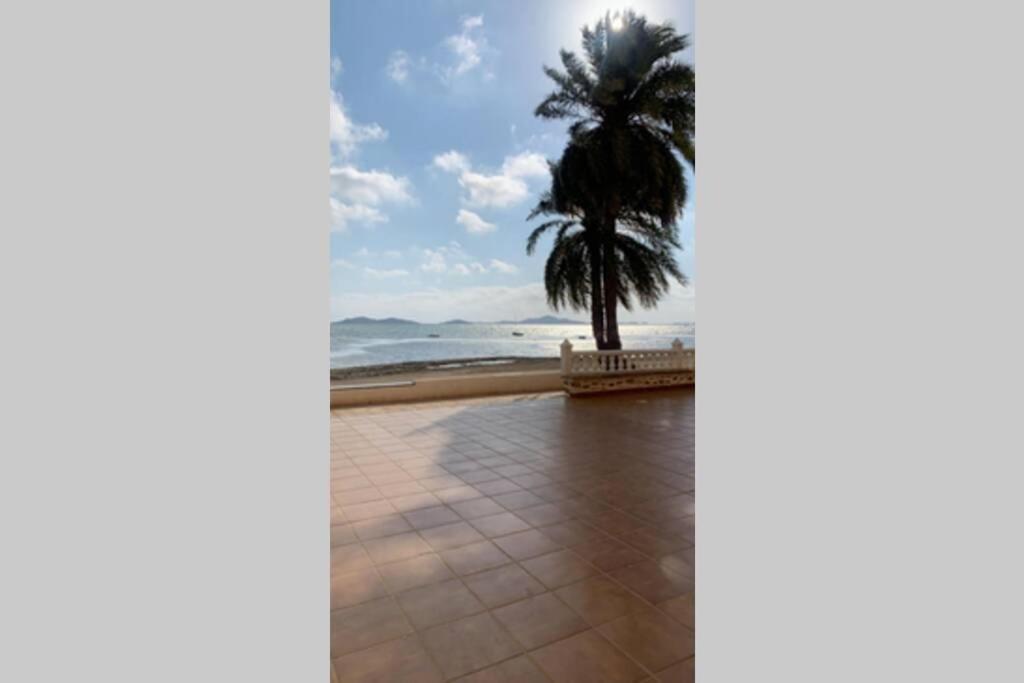 Apartamento Mar Menor, Los Urrutias - Beachfront Apartment With Patio Cartagena Exteriér fotografie